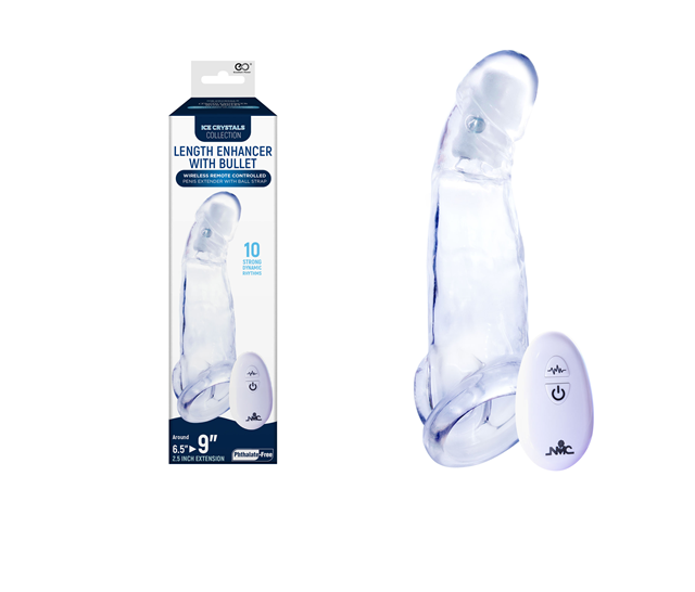 Ice Crystals -  RC Penis Extender With Ball Strap