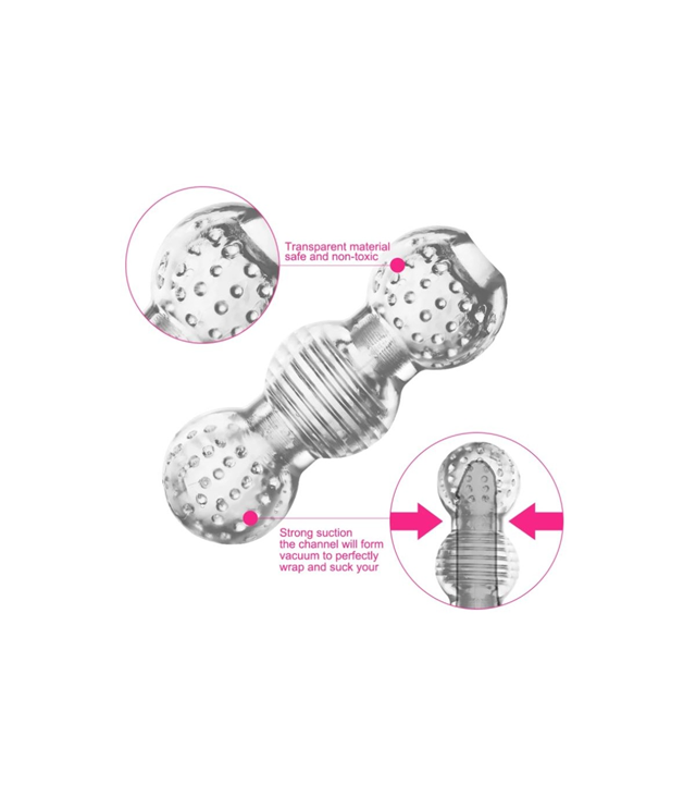 Ice Girl Clear Circles Masturbator