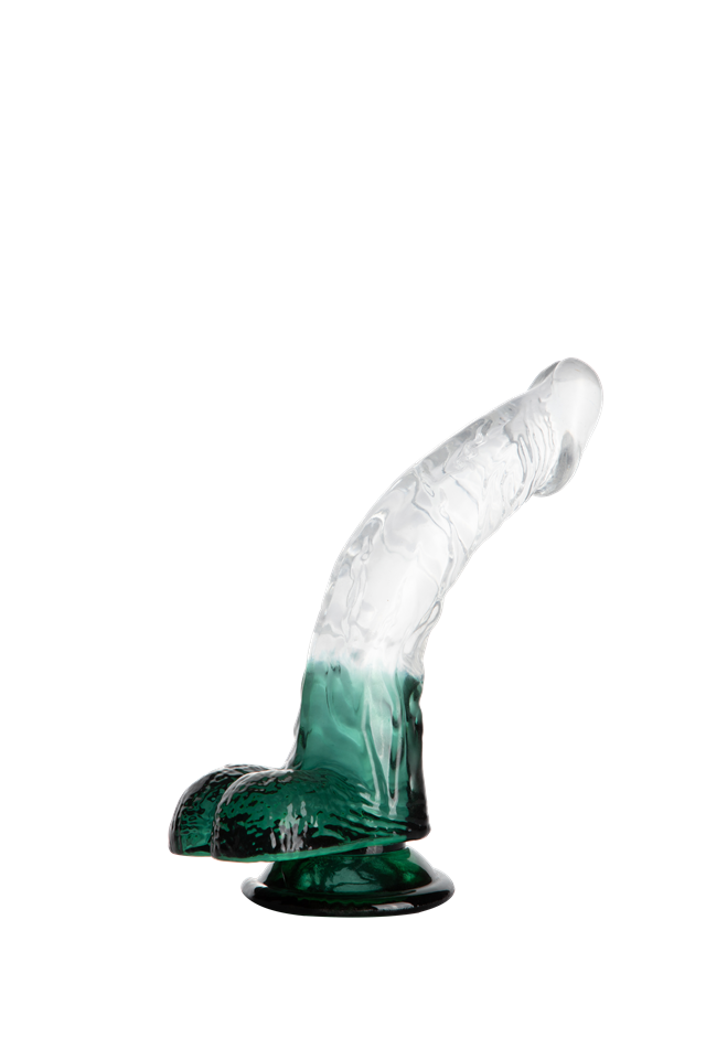 Crystal Pleasures Dual Color Curved 18cm Green