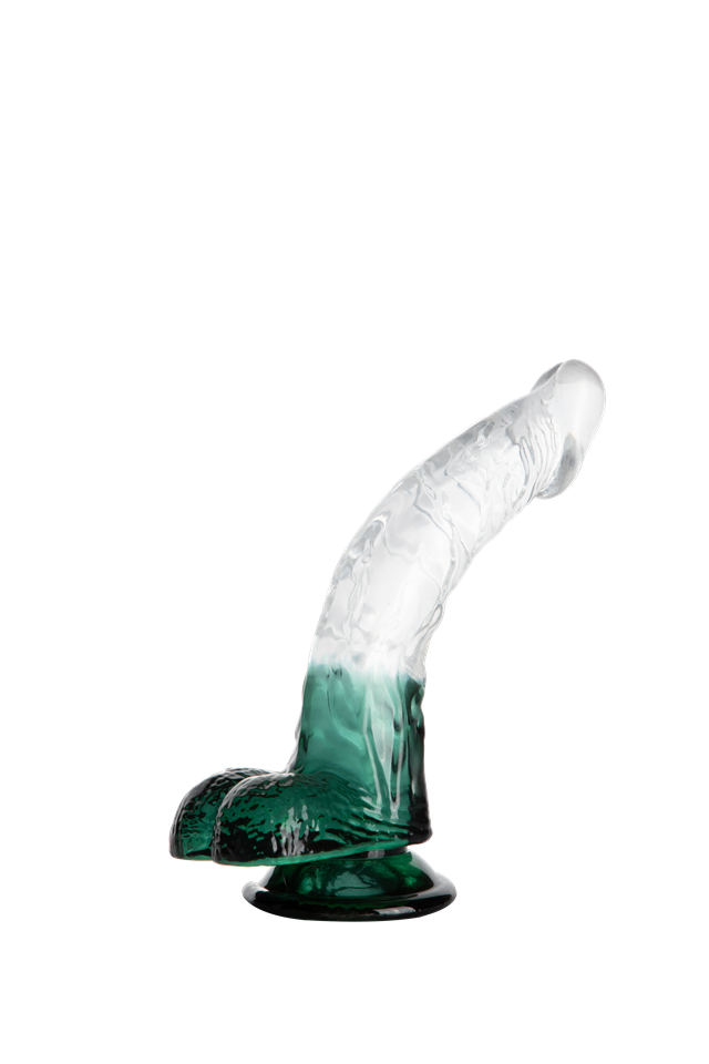 Crystal Pleasures Dual Color Curved 18cm Green