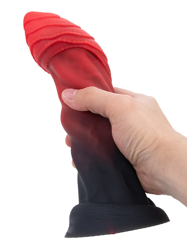 Infernal Goliath Rippled Monster Silicone Dildo 25 cm