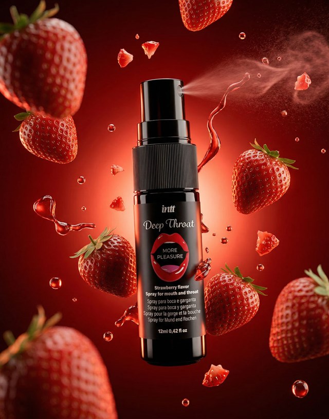 Intt Deep Throat Spray Strawberry 12 ml
