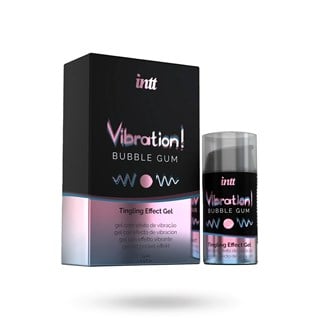 Intt Vibration! Bubble Gum Tingling Gel 15 Ml