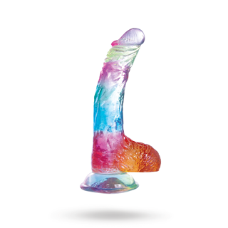 Jellildo Dildo With Balls Multi