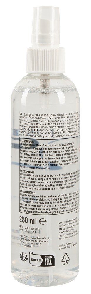 Just Glide Cleaning Spray Toys