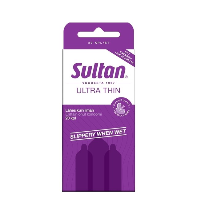 Sultan Erittäin Ohuet Kondomit 5-pack