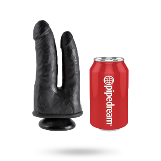 King Cock Black Double Penetrator