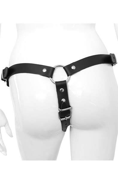 COX Strap-On + Dildo Black 22cm