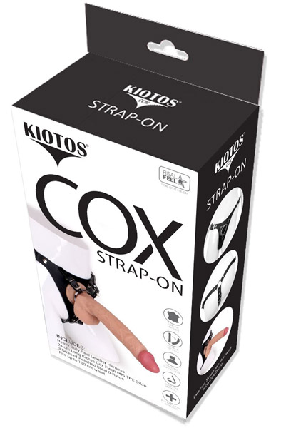 COX Strap-On + Dildo Flesh 24 cm