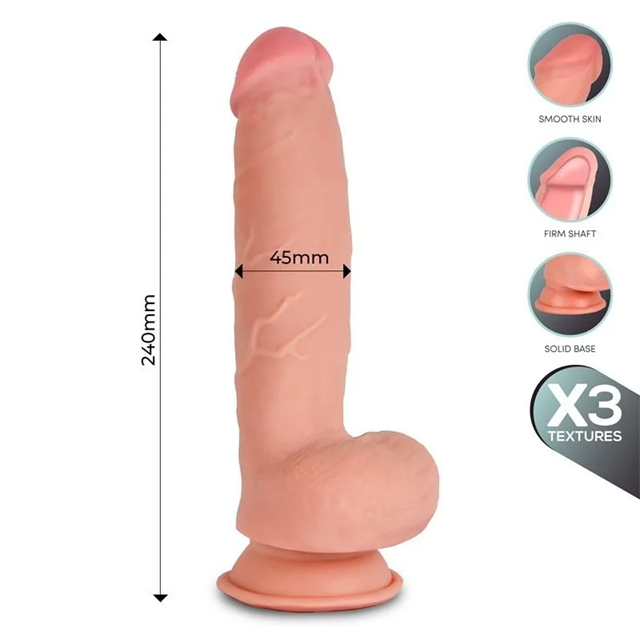 Klaus Triple Density Dildo 24 cm