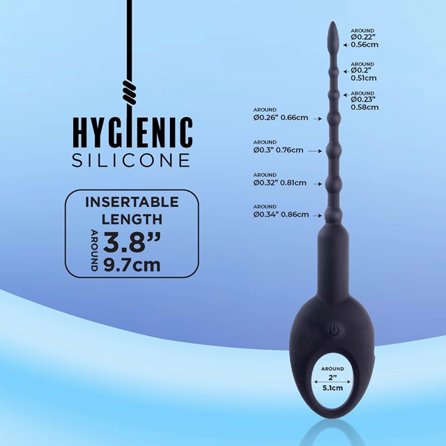 Knot-Knot Silicone Urethral Stimulator
