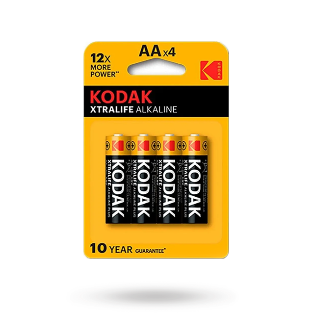 Kodak Xtralife AA Battery 4-pack