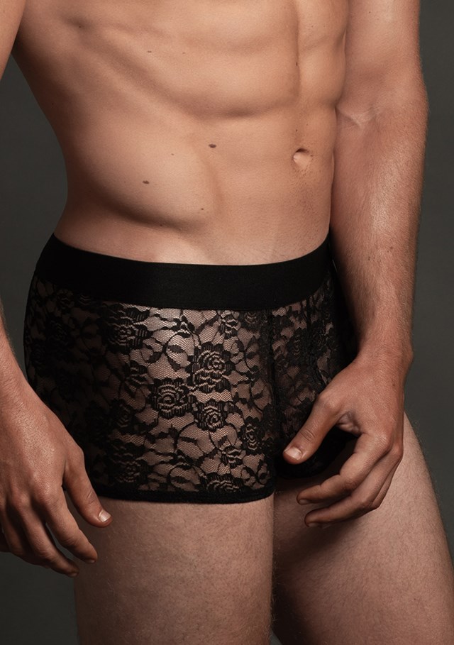 LACE BOXERS FOR HIM