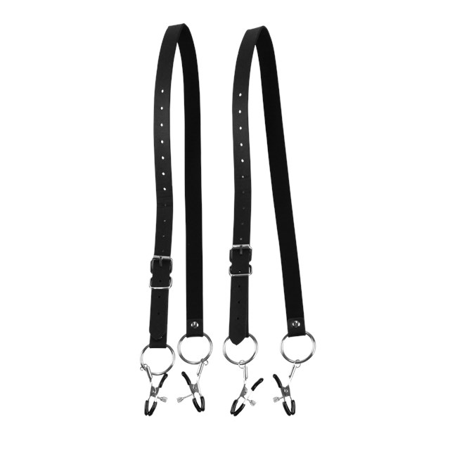 Labia Spreader with Clamps Black