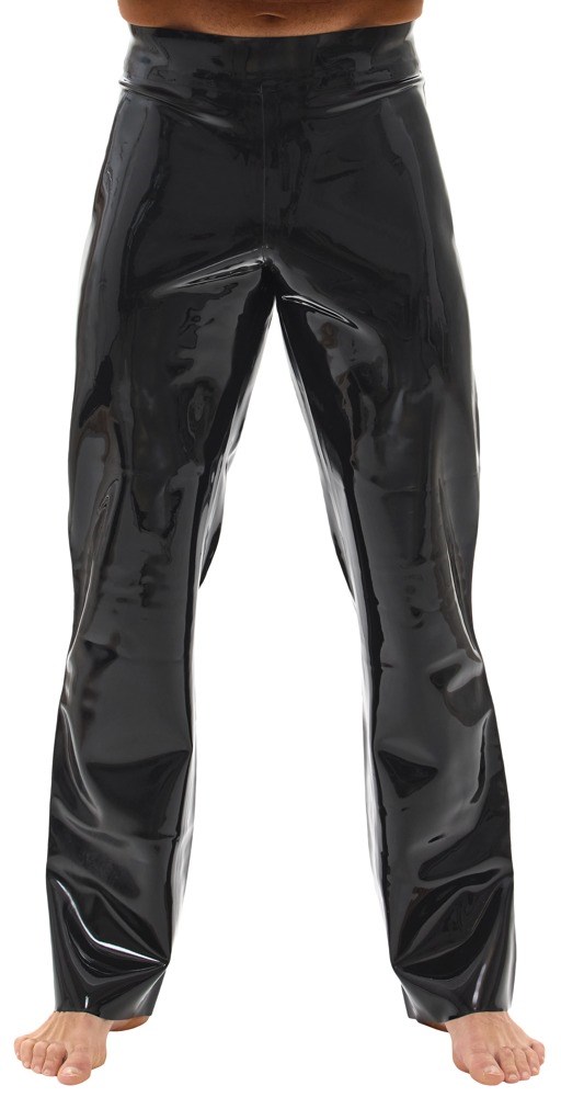 Latex Trousers Black/Red
