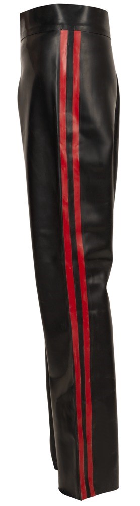 Latex Trousers Black/Red