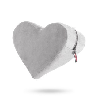 Heart Wedge Sex Pillow - Grey