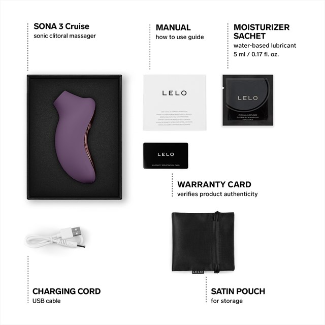 LELO SONA 3 CRUISE PLUM