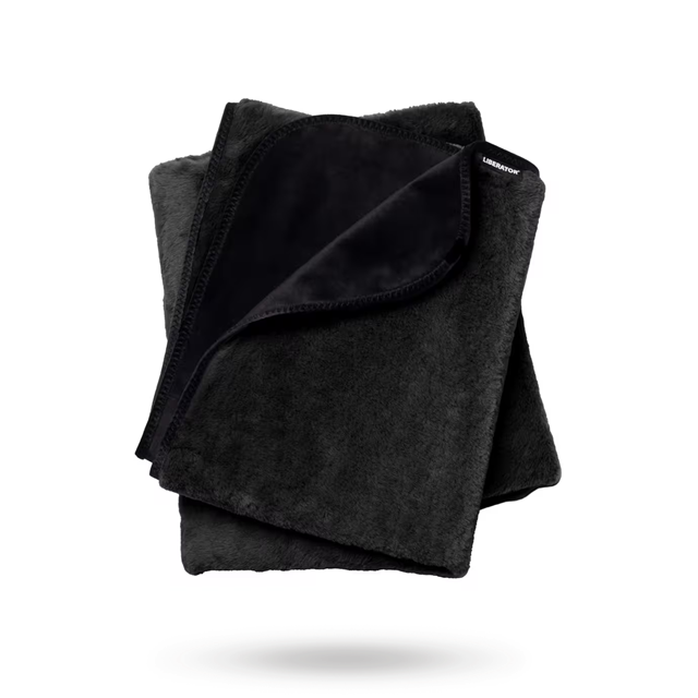 Liberator Faux Fur Fascinator Black