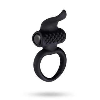 Lingus Vibrating Cock Ring Black