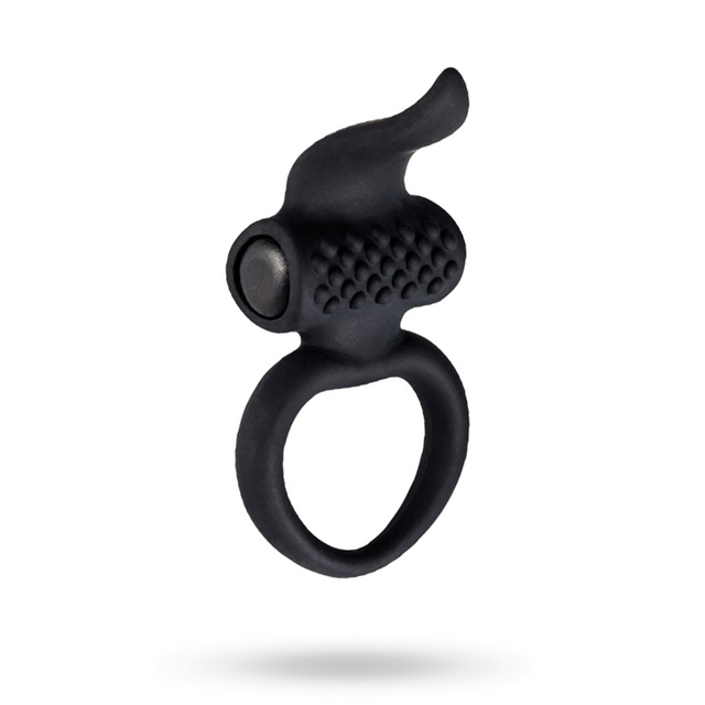 Lingus Vibrating Cock Ring Black