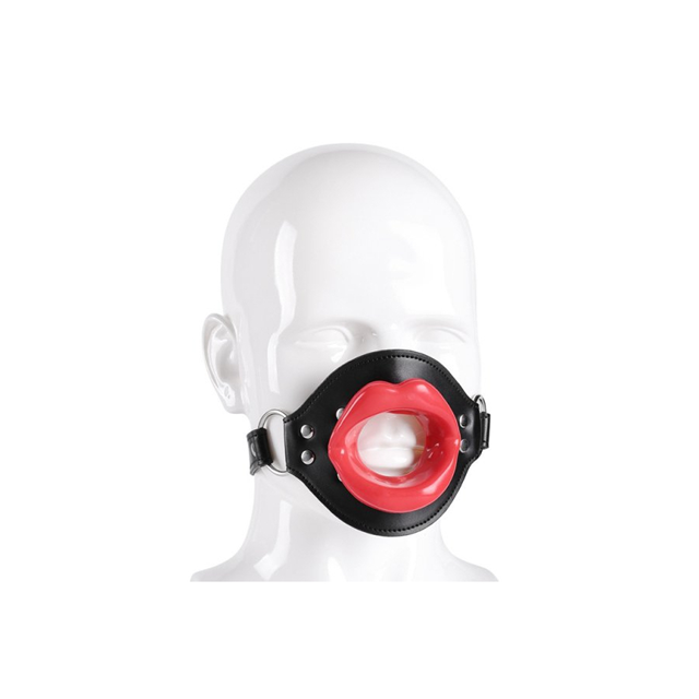 Lips Gag Black/Red