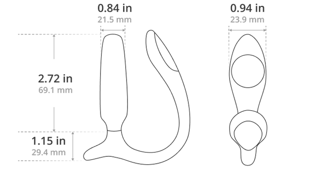 Lovense – Lush Anal Vibrator – Pink