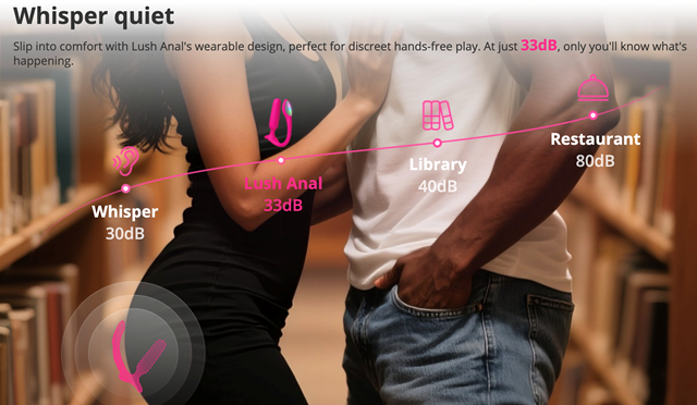 Lovense – Lush Anal Vibrator – Pink