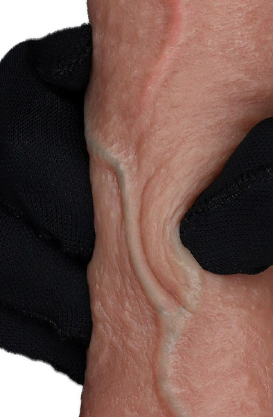 Dual Layered Silicone Dildo 19,5 cm