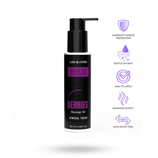 Oils Of Pleasure – Berries Massage Oil 120 Ml