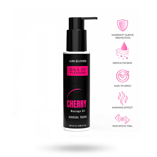 Oils Of Pleasure – Cherry Massage Oil 120 Ml