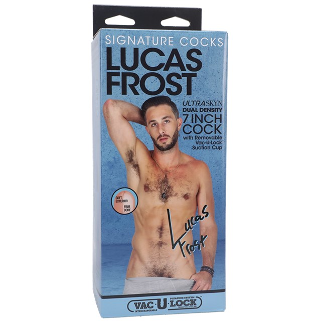 Lucas Frost ULTRASKYN Dildo 18 cm - Vanilla