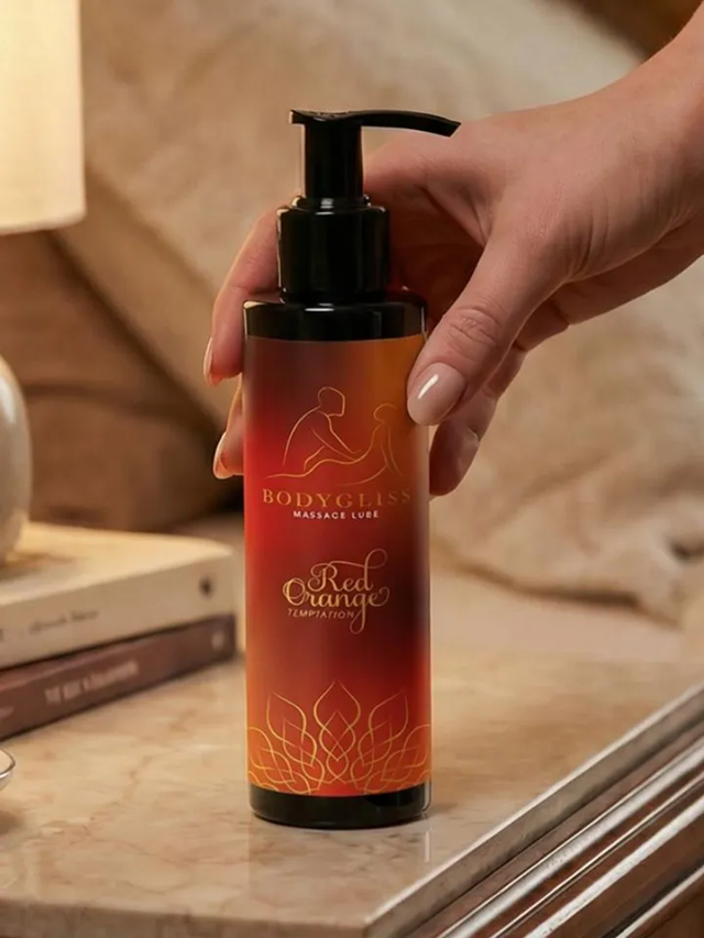 Massage Oil & Lubricant Red Orange Temptation 150 ml