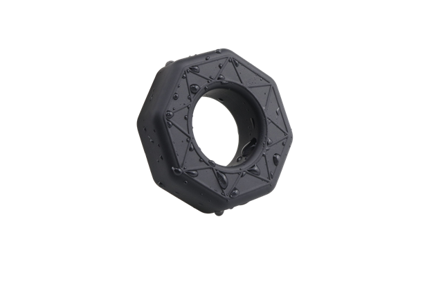 Master Silicone Cock Ring Black