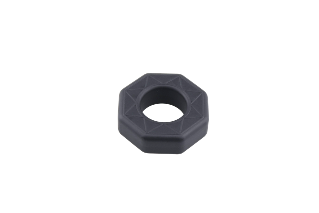 Master Silicone Cock Ring Black