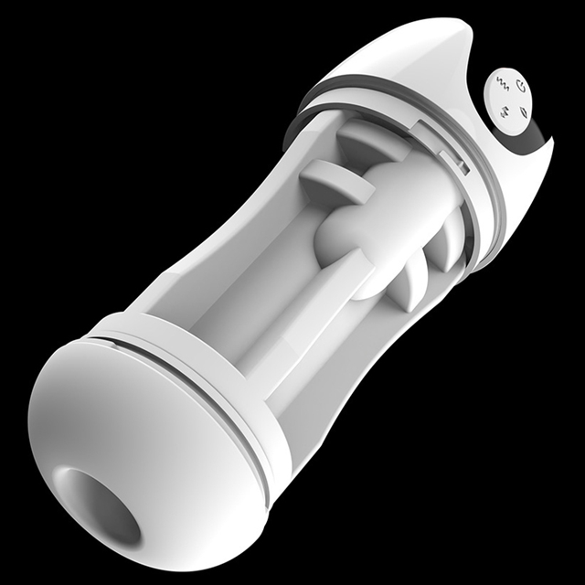 Max Cup Masturbator Vibration & Suction White
