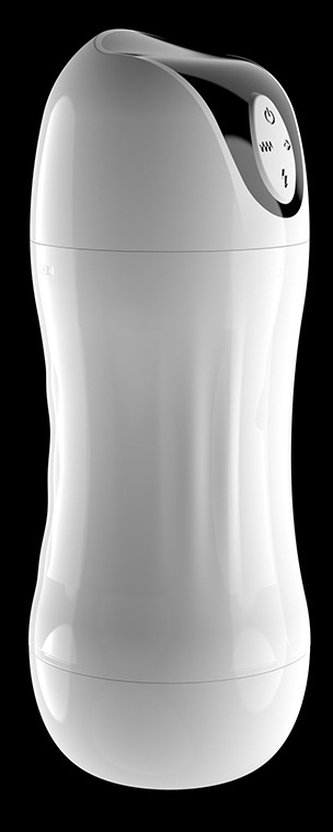 Max Cup Masturbator Vibration & Suction White