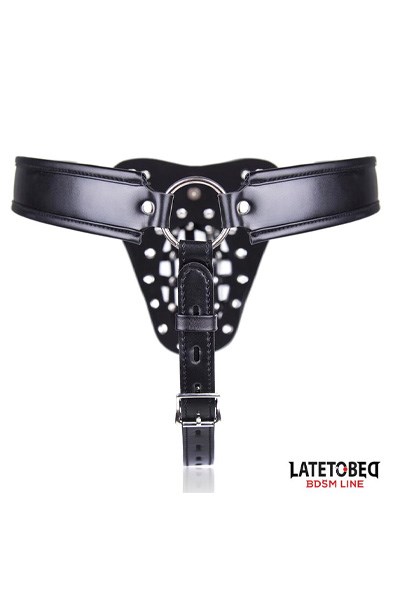 Mens Chastity Pants With Cage Adjustable
