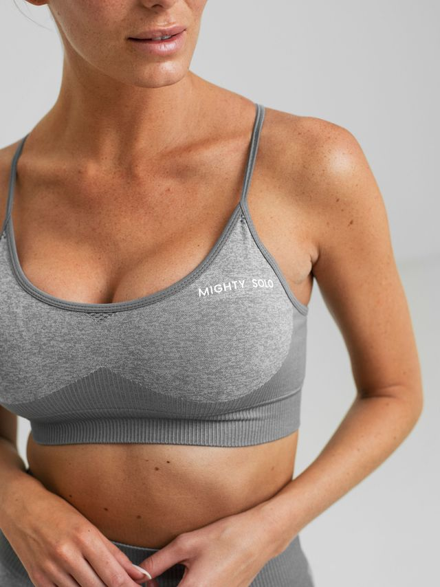 Mighty Solo Strength+ Grey Top