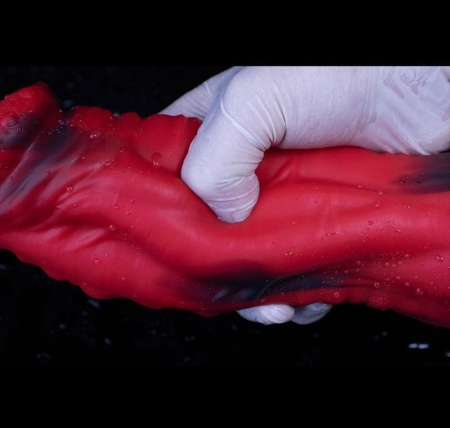 Milirax Monster Dildo Red 28 cm