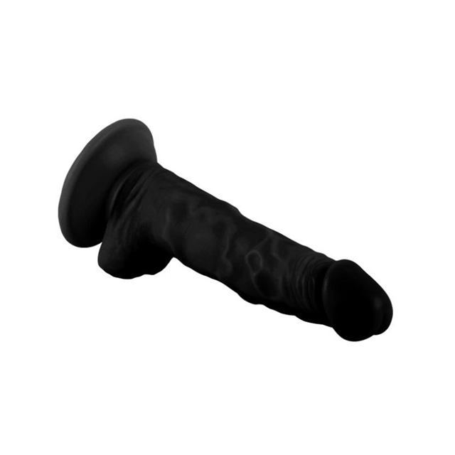 Mr. Rude Realistic Penis Black 17,8 cm