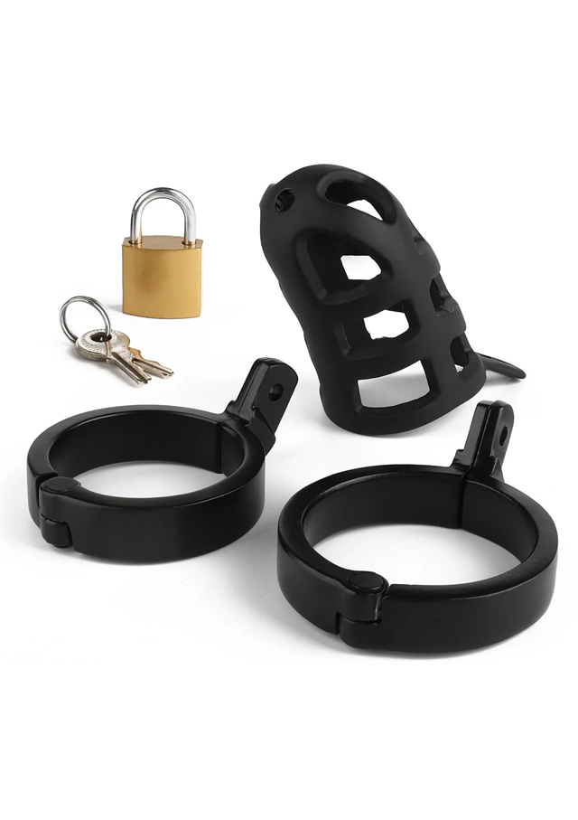 Mr. Steel Brutal Chastity Cage