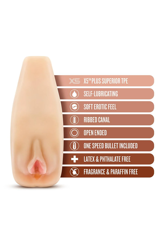 Natasha Soft & Wet Vibrating Stroker