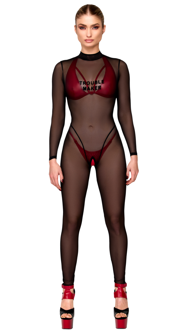 F387 Troublemaker Catsuit