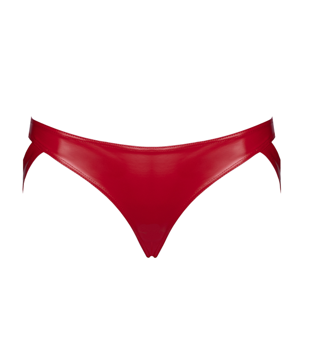 F394 Troublemaker Strappy Panties Red
