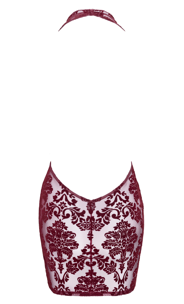 F385 Kink Royal Cascade Mini Dress