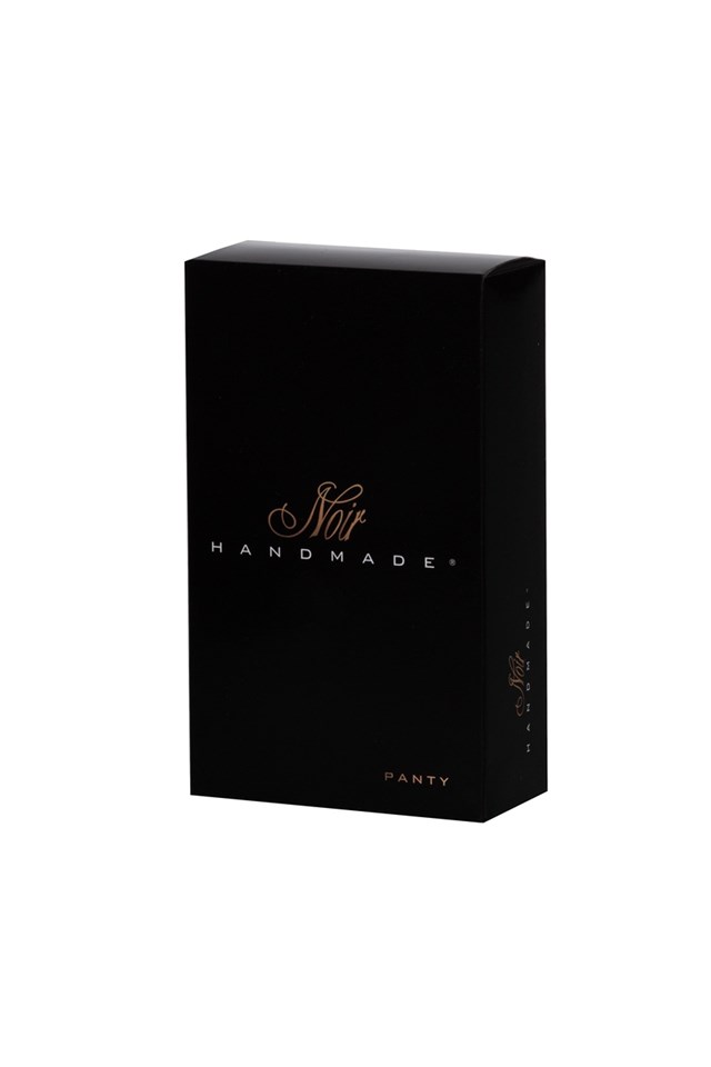 P010 Powerwetlook Thong Black