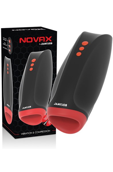 Novax Masturbator With Vibration & Compression