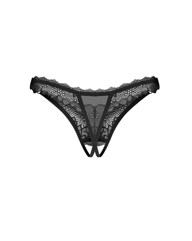 Deina More Crotchless Thong