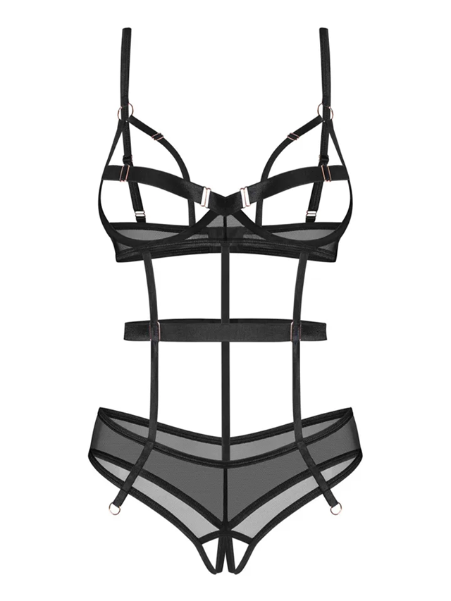 Euridia Crotchless Teddy